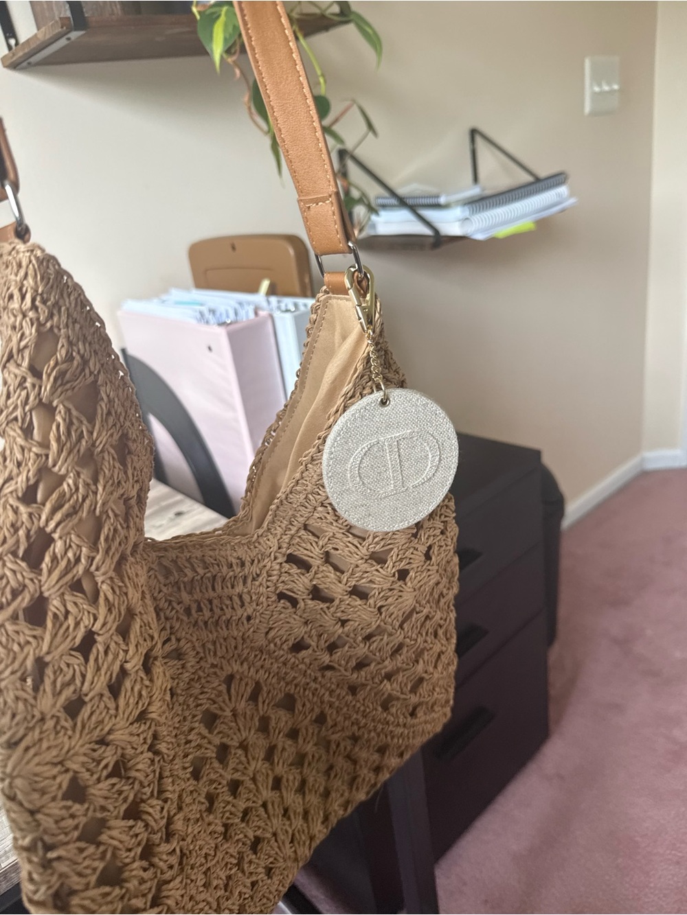 Dior cosmetic keychain mirror (bag not included)